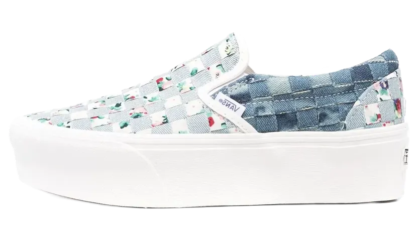 VANS Geweven Classic Stackform Slip-on Schoenen Multicolour (VN0A7Q5RB12)