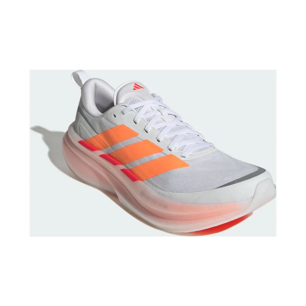 Adidas SUPERNOVA GLIDE M Running Shoes Cloud White / Lucid Orange / Lucid Red (KJ8757)