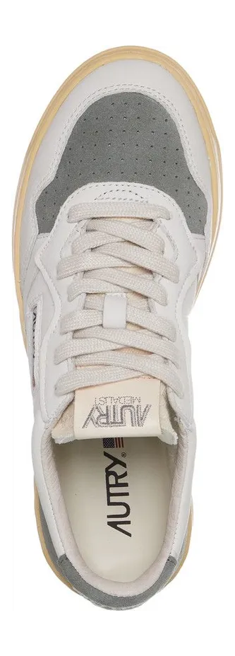 Autry Medalist Low White / Mil (AULWSL05) (4)