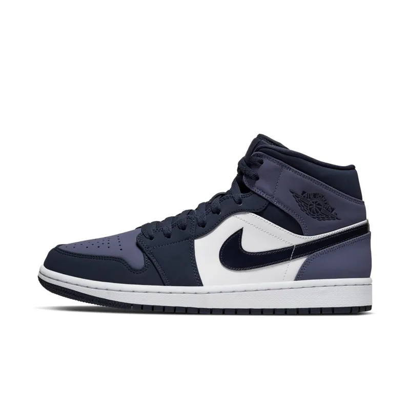 Air Jordan 1 Mid Obsidian Sanded Purple (2019) (554724-445)