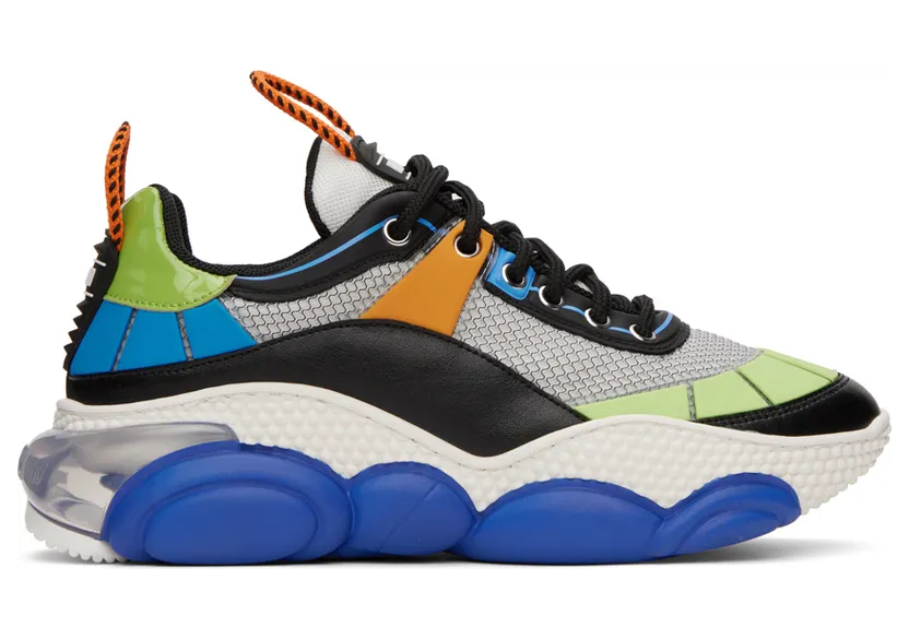 Moschino Blue Teddy Pop Sneakers (MB15563G1F GI3)