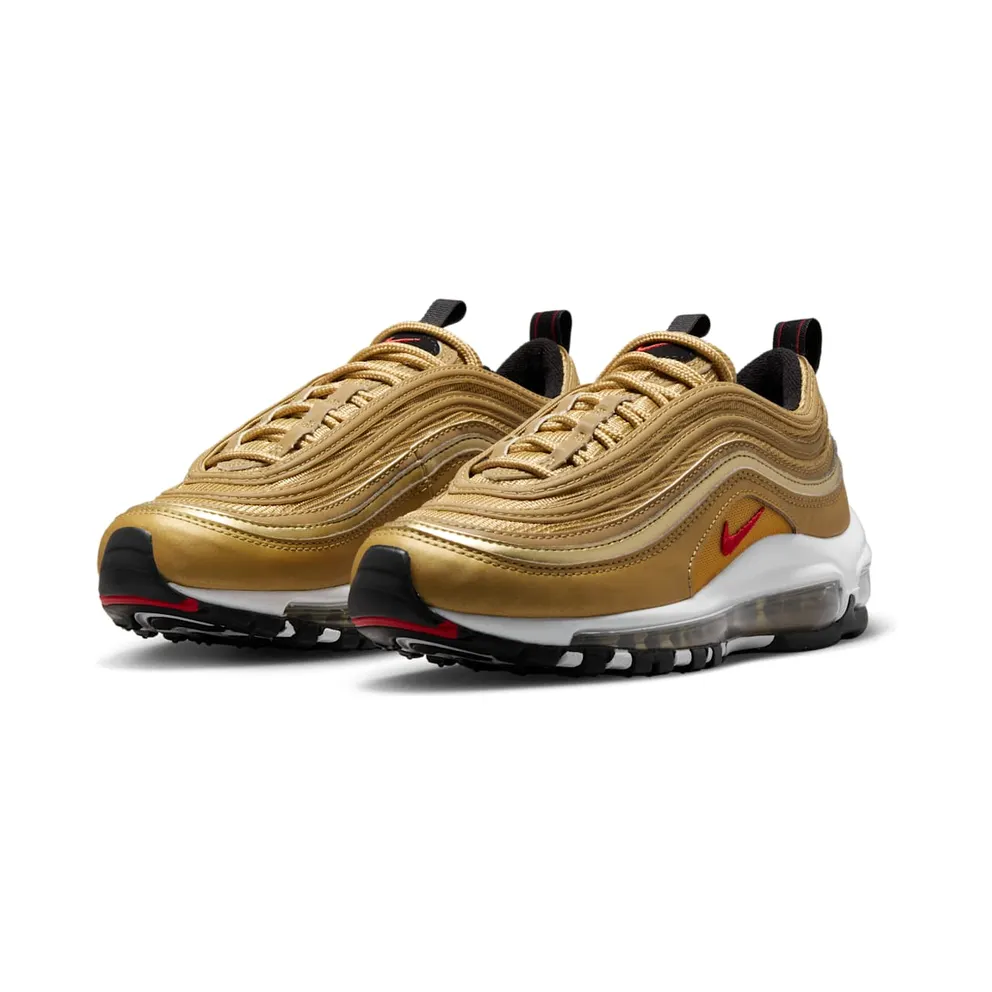 Nike Air Max 97 Metallic Gold (GS) (2017/2018) Metallic Gold/Varsity Red-White-Back (918890-700)