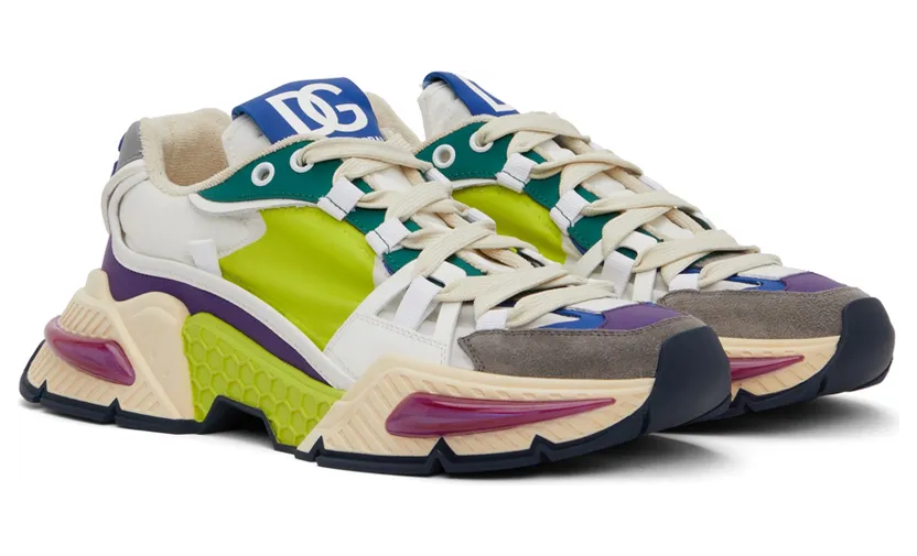 Dolce & Gabbana Multicolor Airmaster Low-Top Sneakers (CS1984 AQ939) (4)