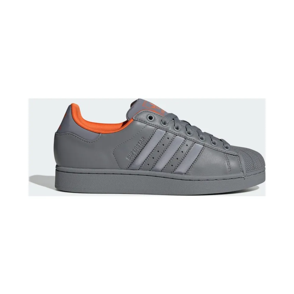 Adidas Superstar II Grey / Grey / Orange (JS2835)