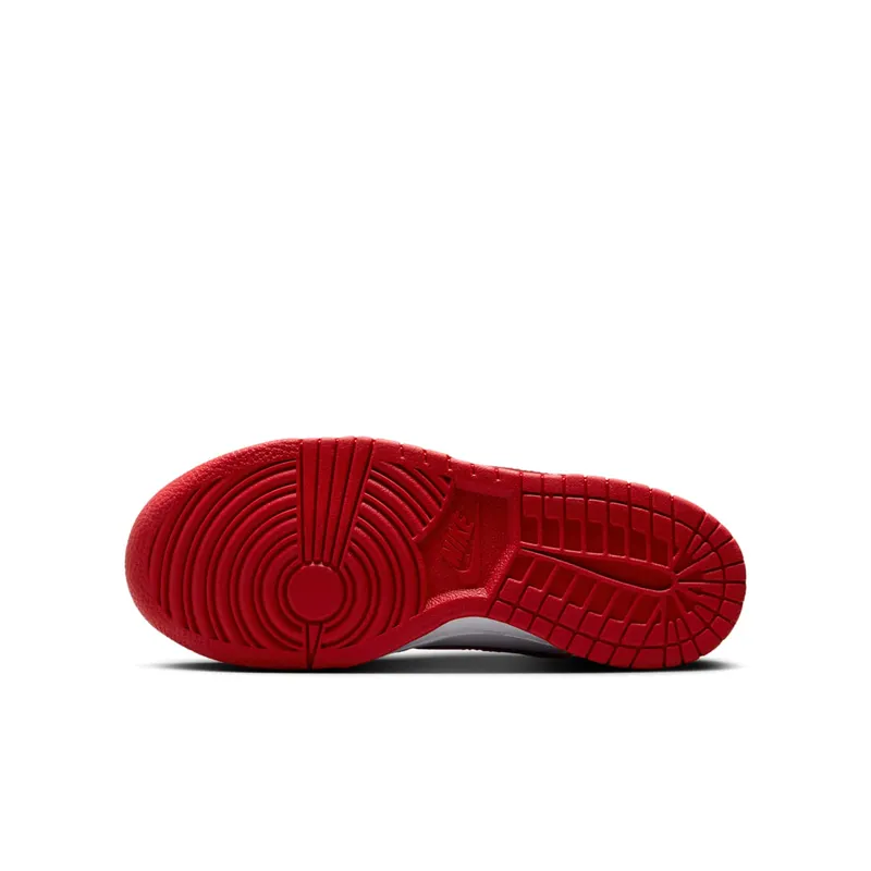Nike Dunk Low GS “White University Red” (FB9109-119)