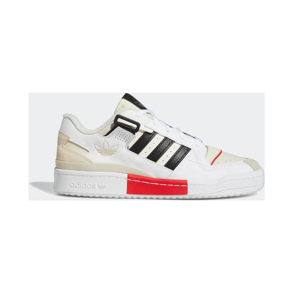 adidas Forum Exhibit Low Cloud White / Core Black / Vivid Red (GZ0937)