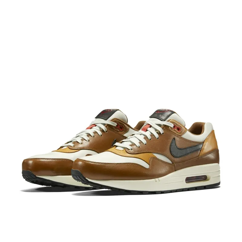 Nike Air Max 1 Escape Collection Light Bone/Black Pine-Al Brown (718302-002)