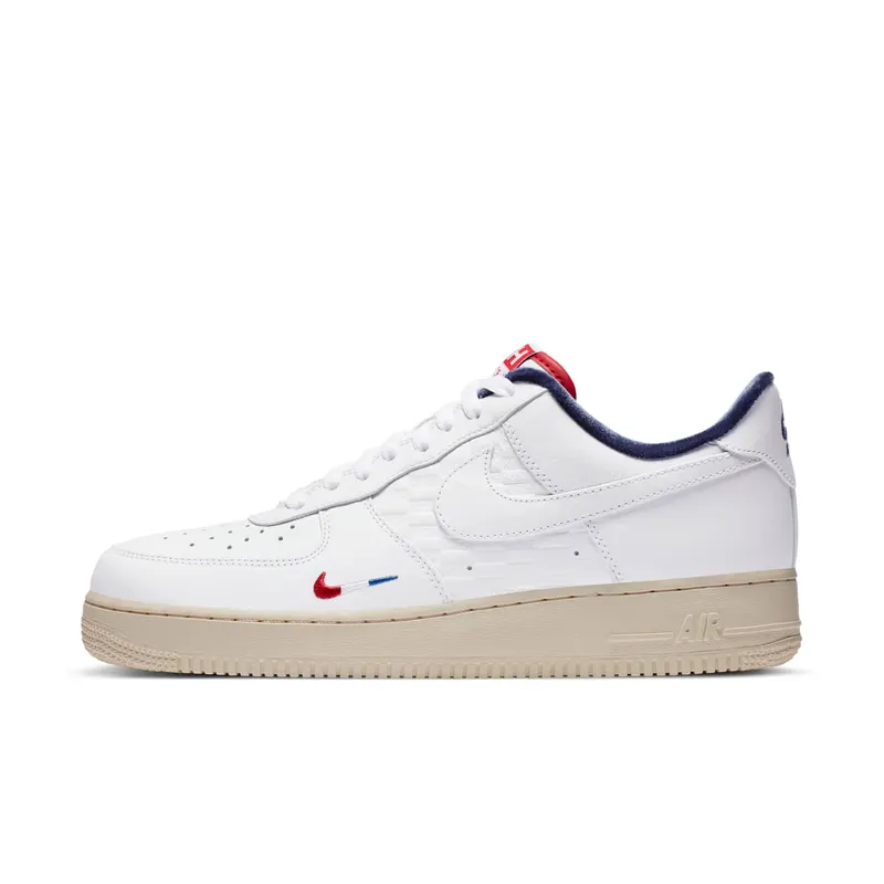 Nike Air Force 1 Low Kith Paris – “White / Red-navy” (CZ7927-100)