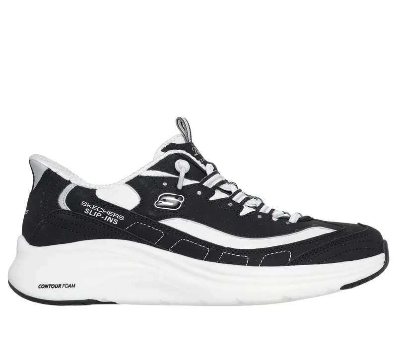 Skechers Contour Foam Cozy Fit Sweet Nostalgia “Black / White” (150412BKW)