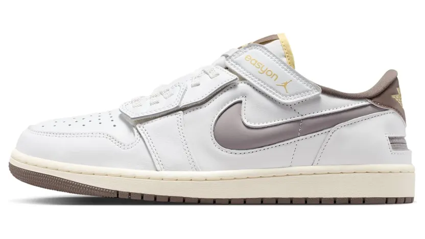 Air Jordan 1 Low EasyOn – “Summit White / Olive Grey / Lemon Wash / Enigma Stone” (DM1206-106)