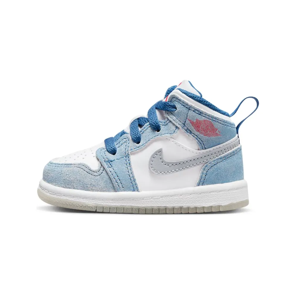 Jordan 1 Mid SE Baby/Toddler Blue (DR6236-401)