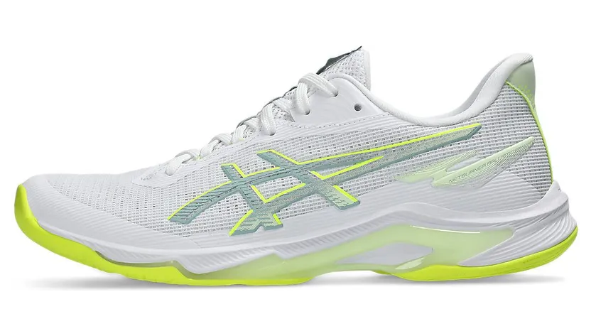 ASICS NETBURNER BALLISTIC FF 4 “White / Safety Yellow” (1052A083-107)