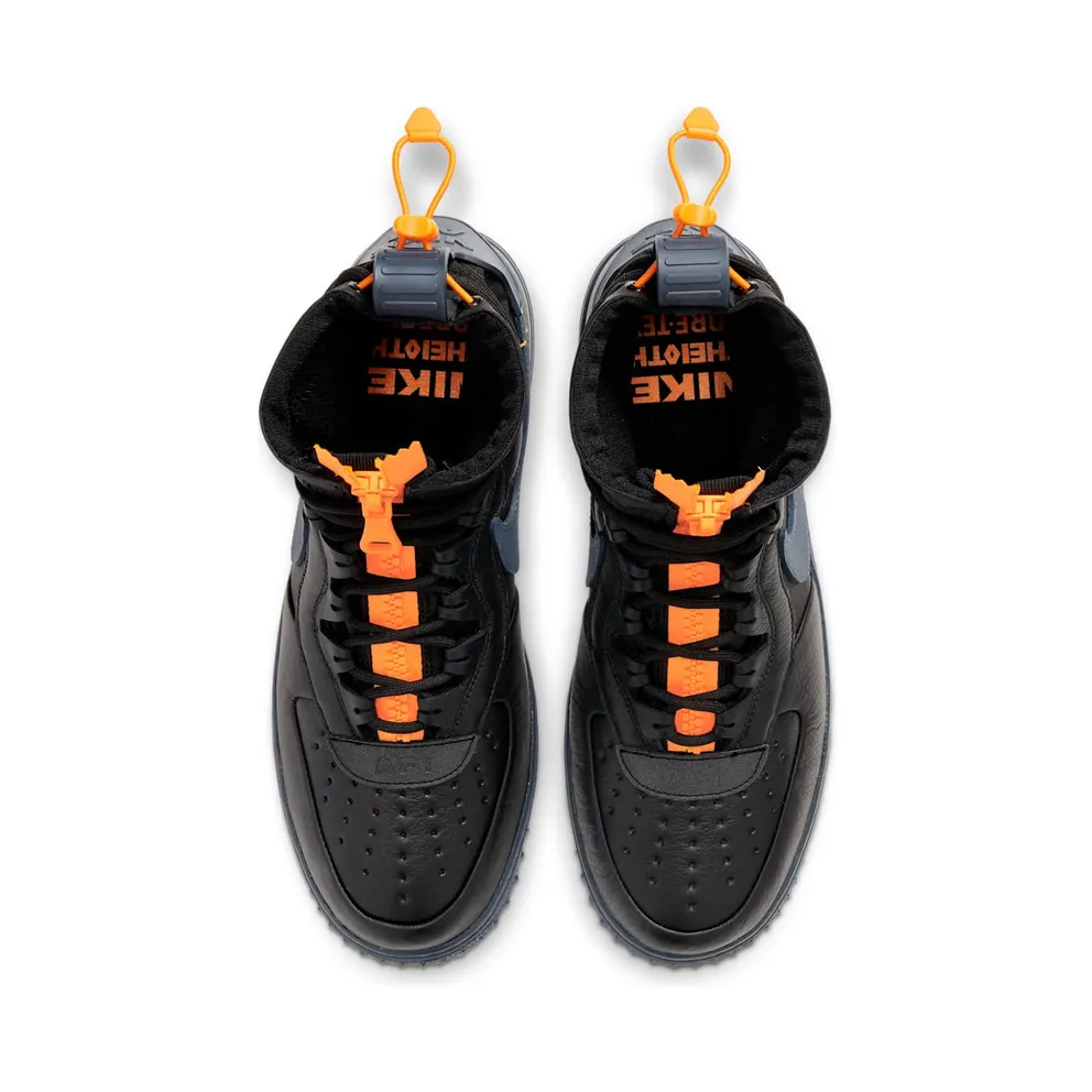 Nike Air Force 1 Winter Gore-tex Black Bright Ceramic Thunder Blue Black/Bright Ceramic-Clear-Thunder Blue (CQ7211-001)