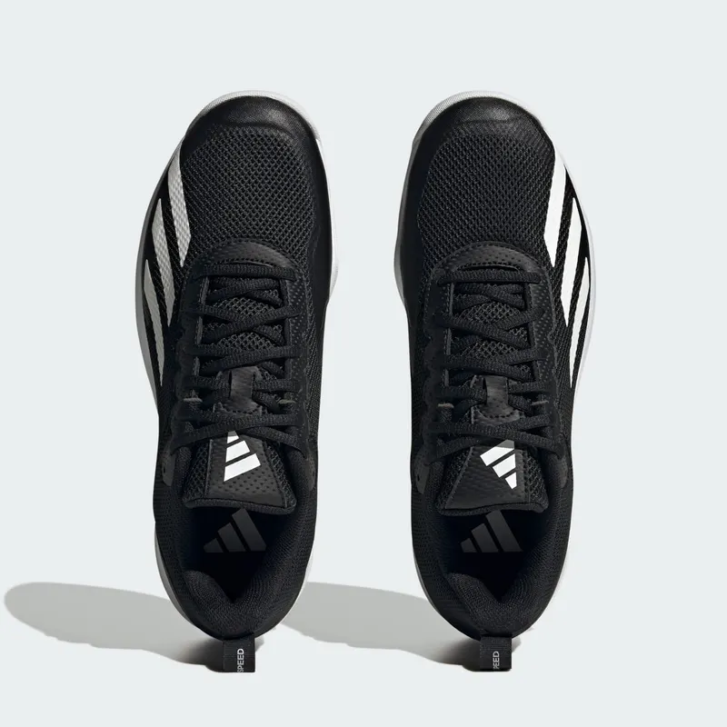 adidas Courtflash Speed Core Black Cloud White Matte Silver (IG9537)