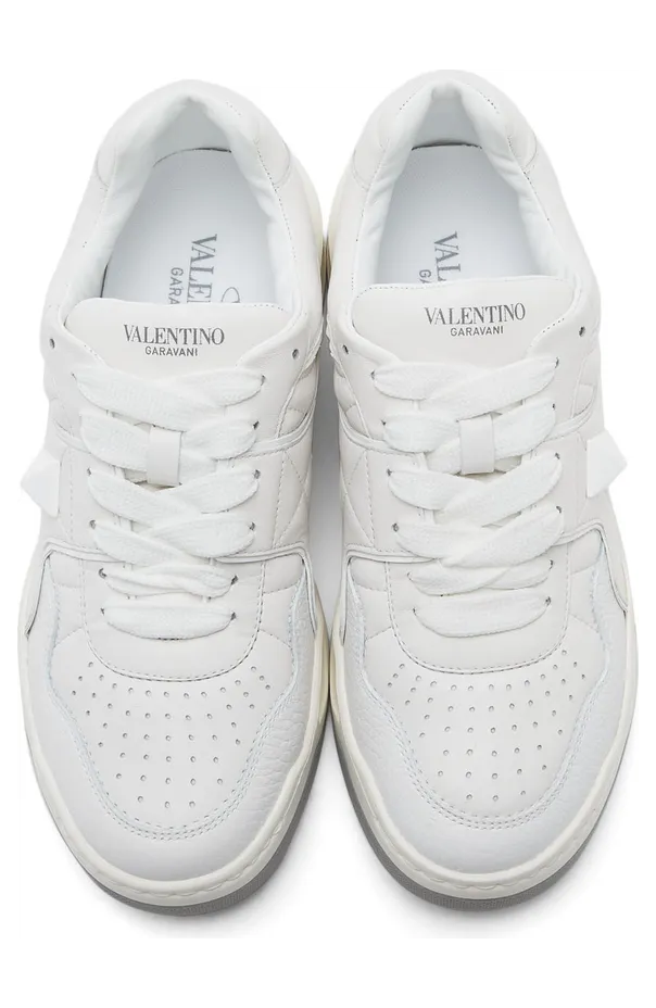 Valentino Garavani White One Stud Low-Top Sneakers (WW2S0CS4NWN) (5)