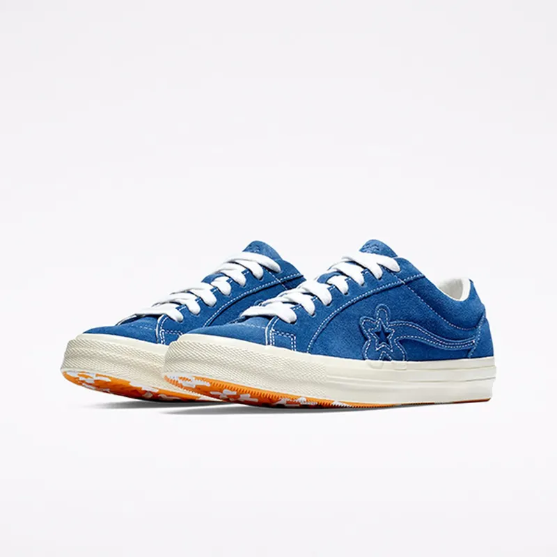 Converse One Star Ox Tyler the Creator Golf Le Fleur Mono (Blue) Limoges/White (162131C)