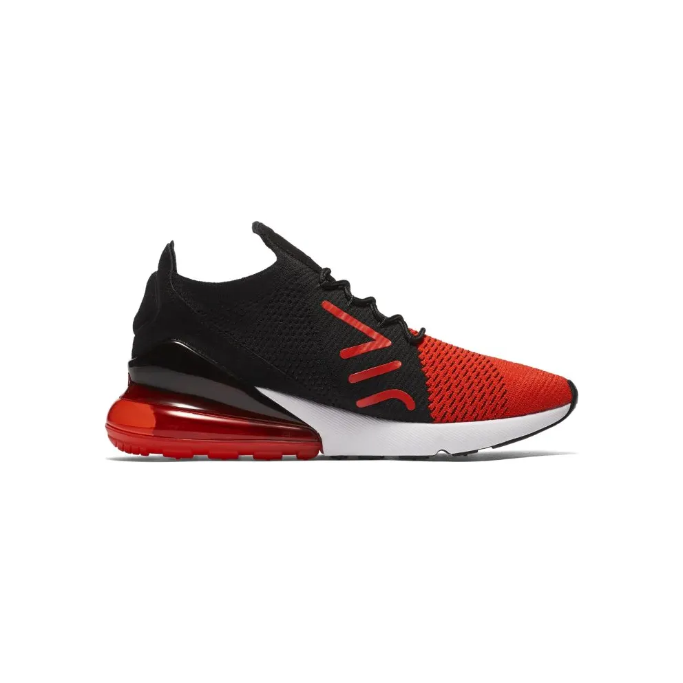 Nike Air Max 270 Flyknit Bred Chile Red/Challenge Red-White-Black (AO1023-601)