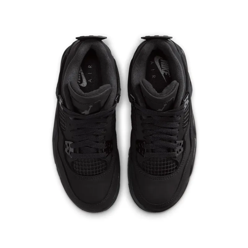 Air Jordan 4 Retro GS “Black Cat (2025)” (IB4171-010)