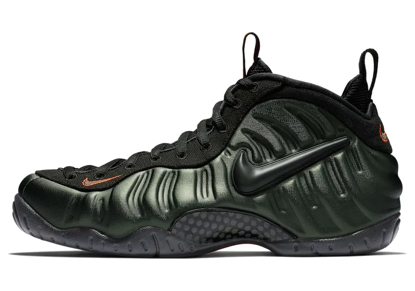 Nike Air Foamposite Pro “Sequoia / Team Orange / Black” (624041-304)