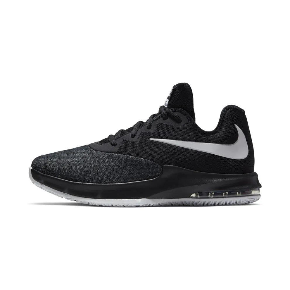 Nike Air Max Infuriate III Low Black Black Dark Grey White (AJ5898-001)