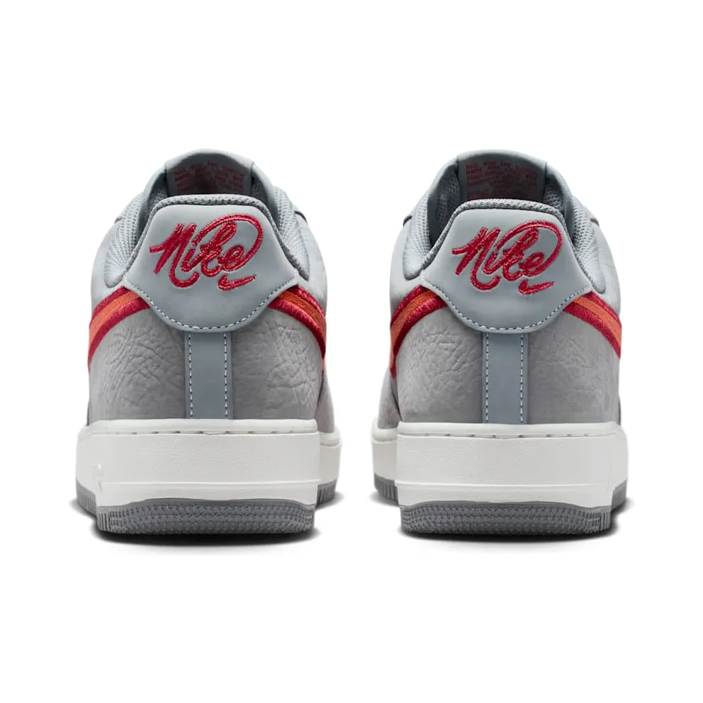 Nike Air Force 1 Low ’07 LV8 Cool Grey Crimson Rust (IB6842-001)