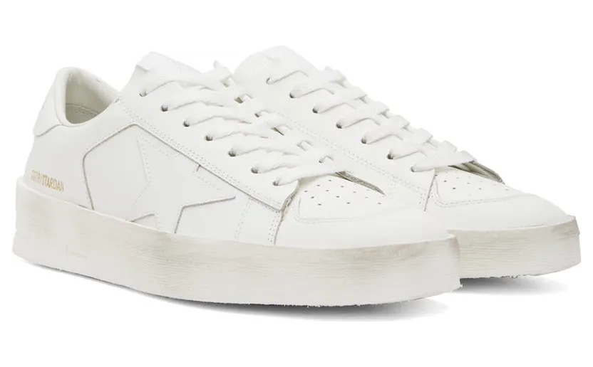 Golden Goose White Stardan Low Top Sneakers (GMF00128.F000566.10100) (4)