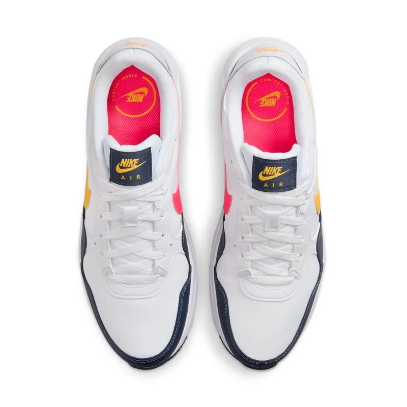 Nike Air Max SC White Thunder Blue Racer Pink Laser Orange (HF4857-100)
