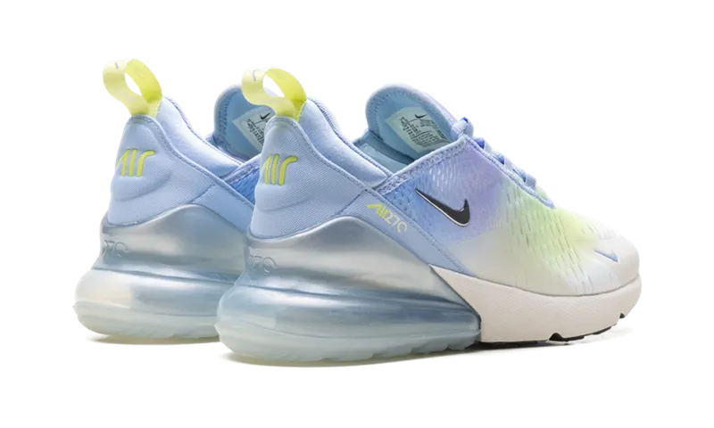 Nike Air Max 270 “Aluminum Hydrangeas Light Lemon Twist Metallic Silver” (IB7937-468)