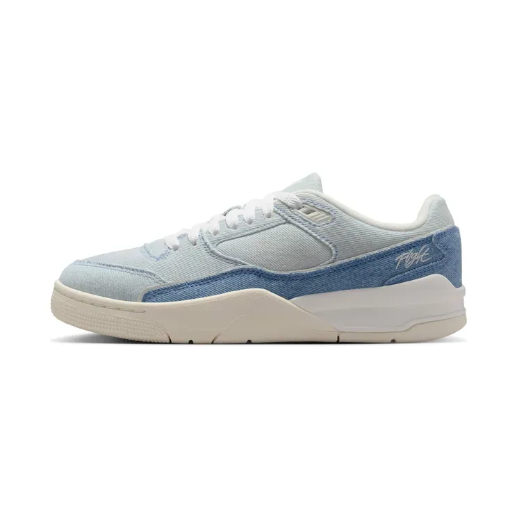Jordan Flight Court SE Denim “Sail / Worn Blue / Gum Light Brown” (IB4414-100)