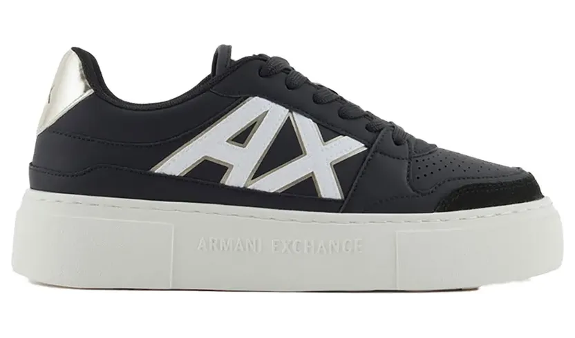 Armani Exchange Armani sneaker Black / Pale Gold (XDX147XV830T78036M)