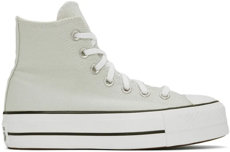 Converse Chuck Taylor All Star Lift Platform Seasonal Color Light Silver/Black/White (572720C)
