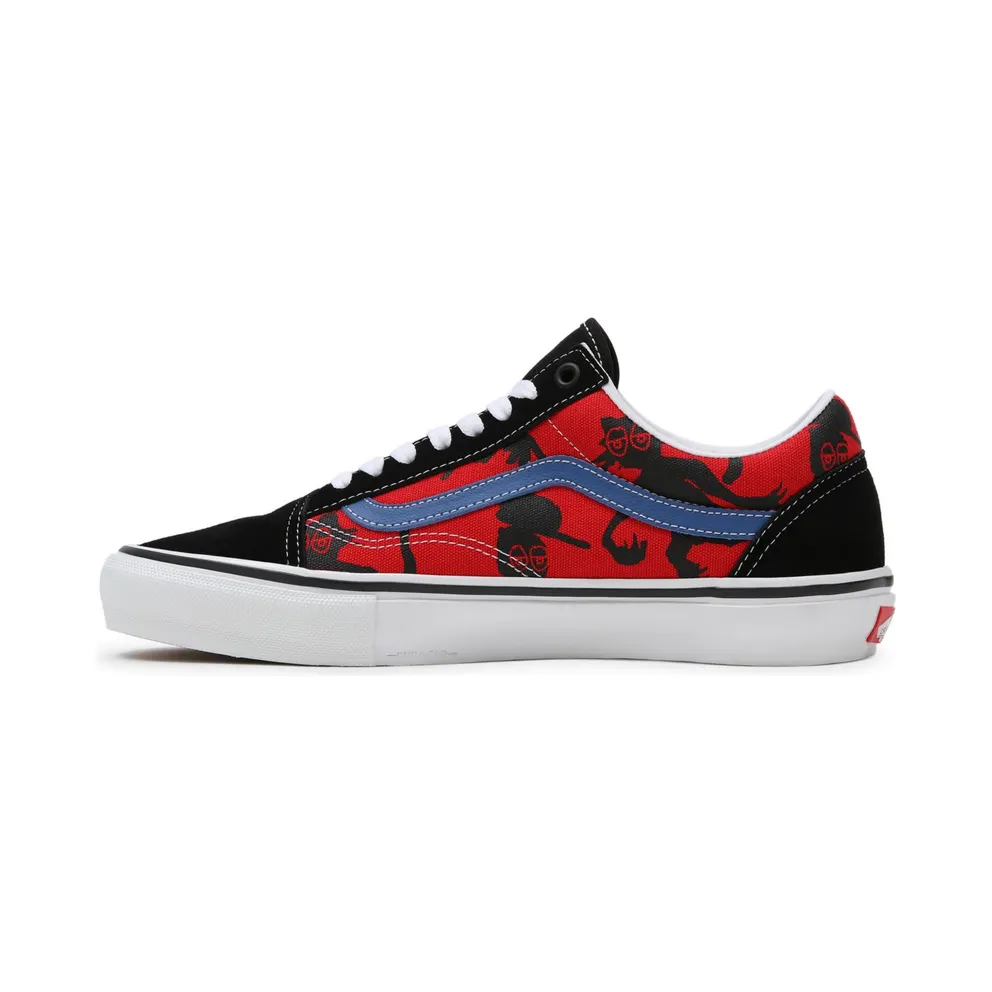 VANS Krooked By Natas For Ray Skate Old Skool Shoes Black (VN0A5FCBAPC)