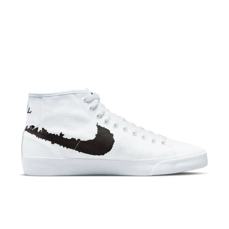 Nike SB Blazer Court Mid Premium Skate White (DM8553-100)
