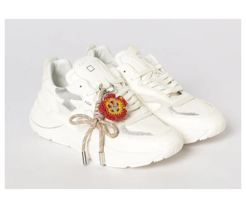 D.A.T.E D. A.T. E. Leather Fuga Sneakers Cream (W441FGANPS)