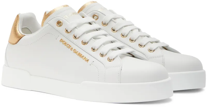 Dolce & Gabbana White & Gold Portofino (CS1787 AN298)