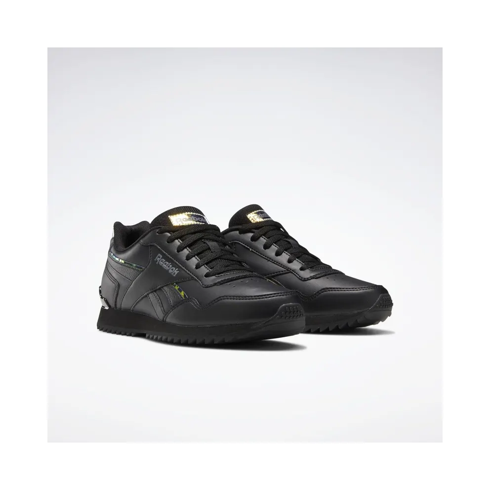 Reebok Royal Glide Ripple Clip Shoes Core Black / Cold Grey 5 / Core Black