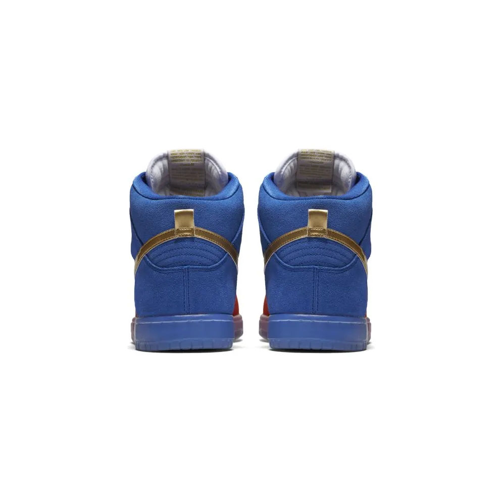 Nike SB Dunk High Tricolor (USA) Challenge Red/Game Royal-White (313171-674)