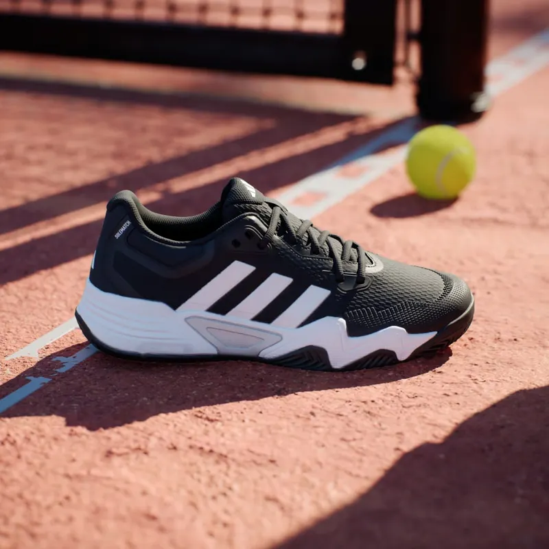 Adidas Solematch Control 2 Clay Tennis Shoes Core Black / Zero Metalic / Cloud White (IG1679)