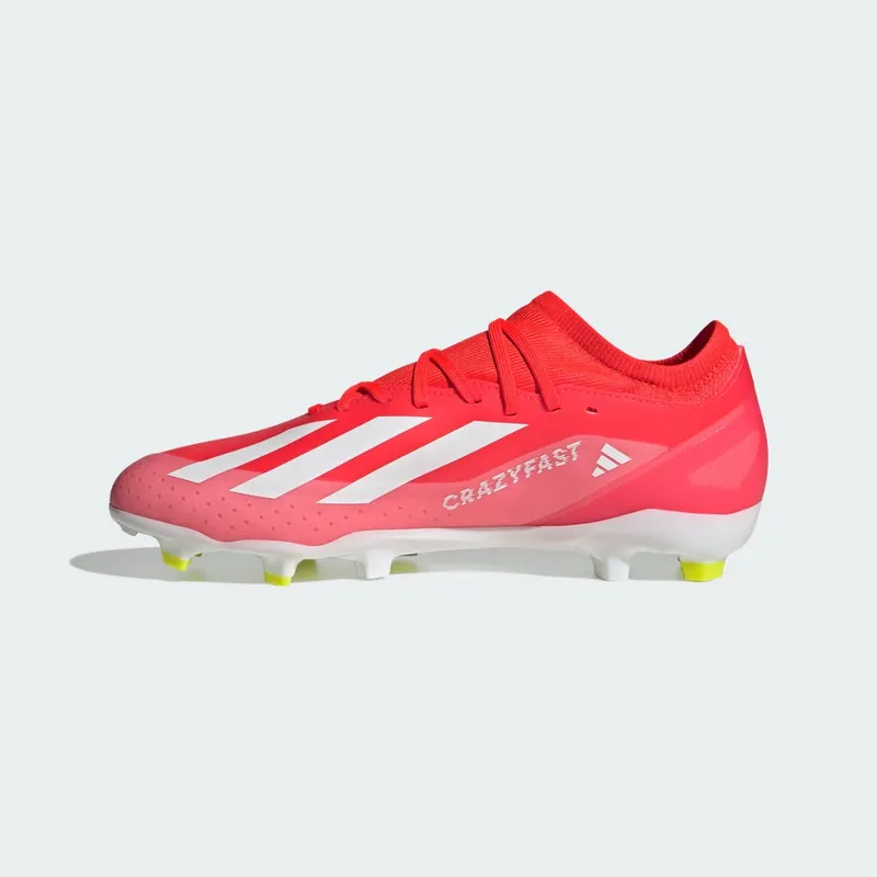 adidas Crazyfast League FG Solar Red Cloud White Team Solar Yellow (IE2377)