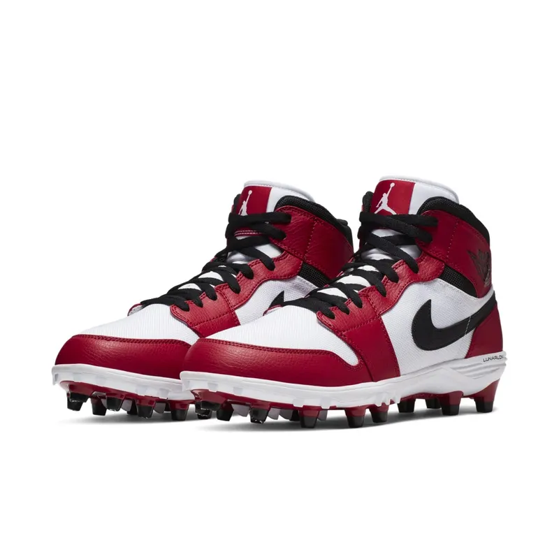 Jordan 1 TD Mid Chicago White/Varsity Red-Black (AR5604-106)