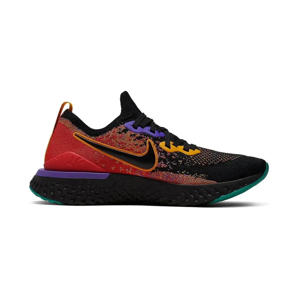 Nike Epic React Flyknit 2 Lauf- – Black (CK0818)