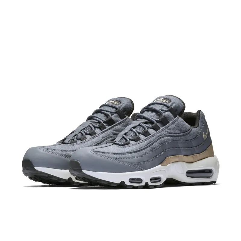 Nike Air Max 95 Wool Cool Grey Mushroom Cool Grey/Mushroom-Deep Pewter-Wolf Grey (538416-009)