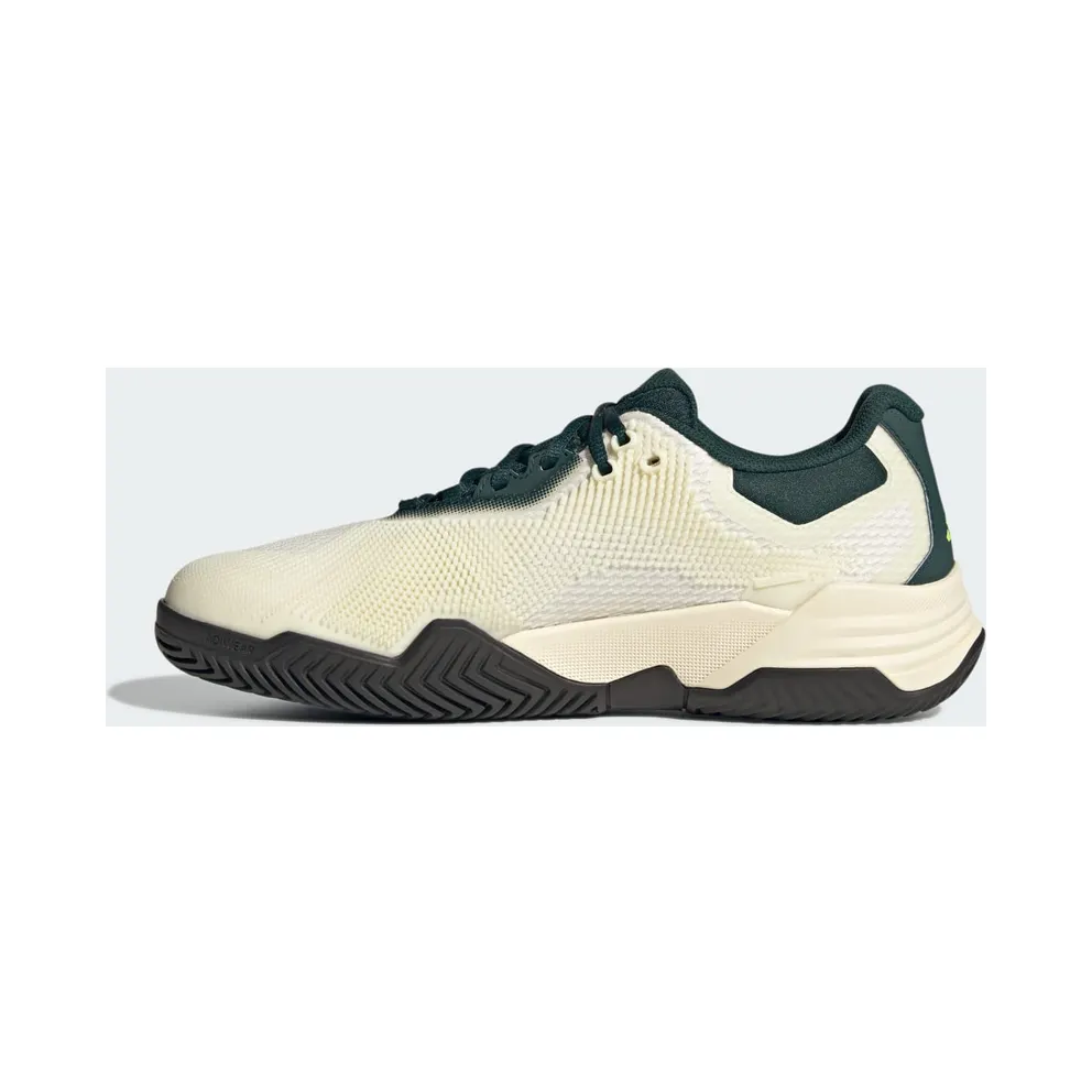 Adidas Solematch Control 2 Tennis Shoes Off White / Silver Metallic / Aurora Ivy (JH5141)