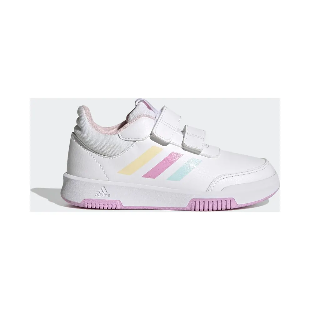 adidas Tensaur Sport Training Hook and Loop Schuh Cloud White / Almost Blue / Bliss Lilac (GW6453)
