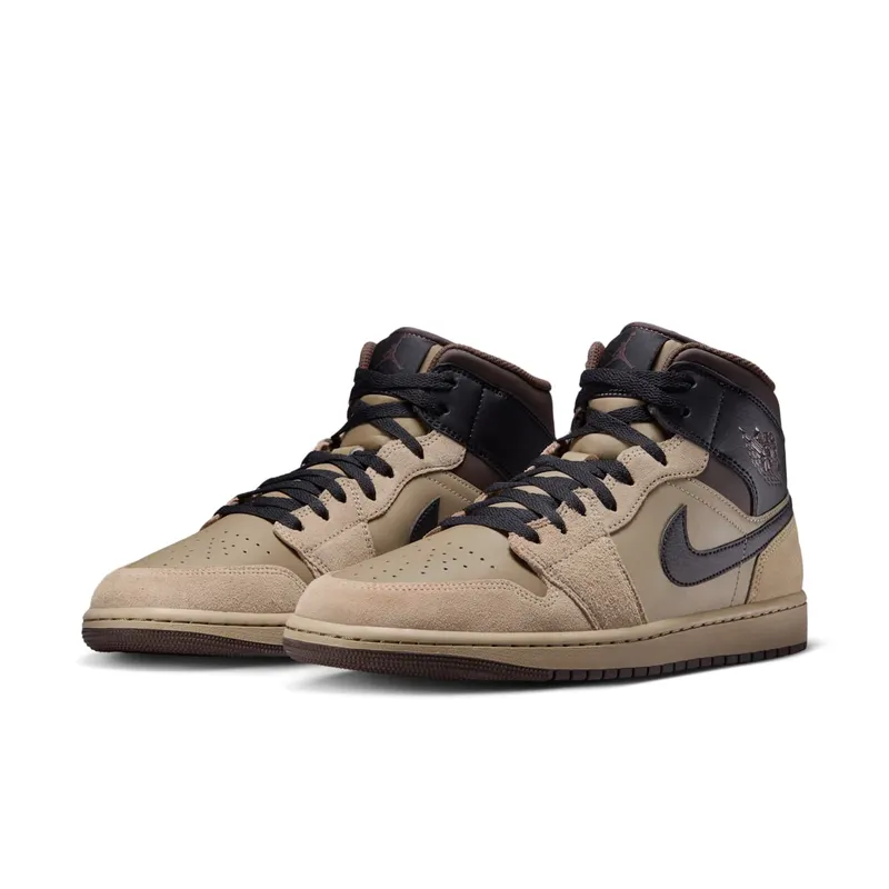 Jordan 1 Mid Khaki Baroque Brown (HV6422-200)