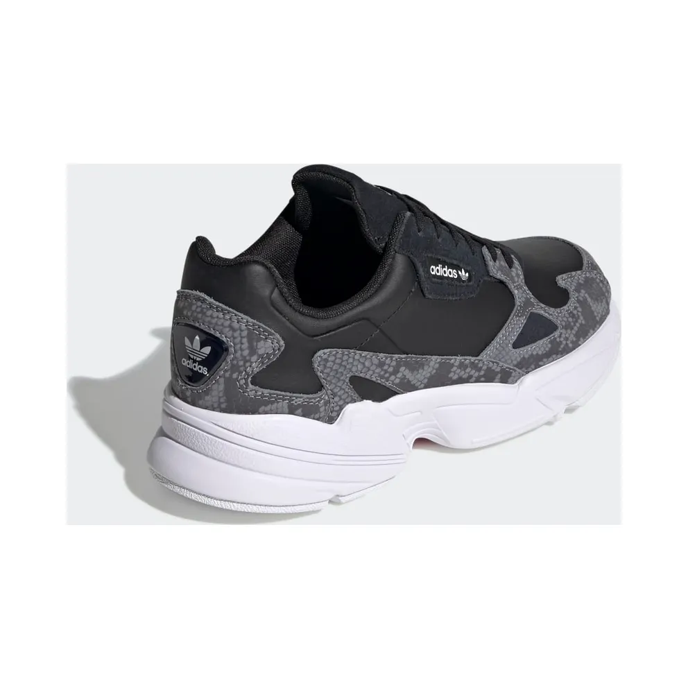 Adidas Falcon ‘Black Snakeskin’ Core Black/Core Black/Cloud White (FV4483)