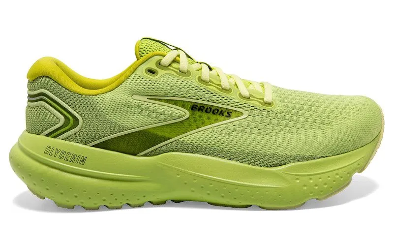 Brooks Glycerin 21 Lovebird Pale Yellow Lime (110419-1D-366)