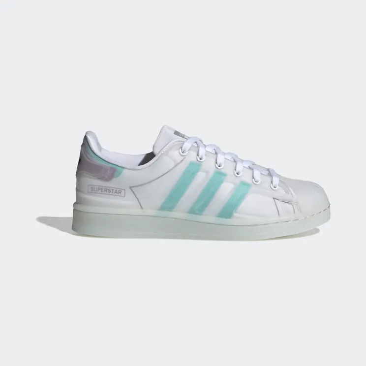 adidas Superstar Futureshell Cloud White / Acid Mint / Rich Mauve (FY7356)