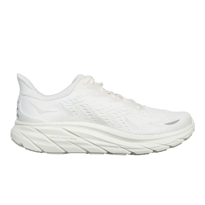 HOKA Clifton 8 White / White (1119393-WWH)