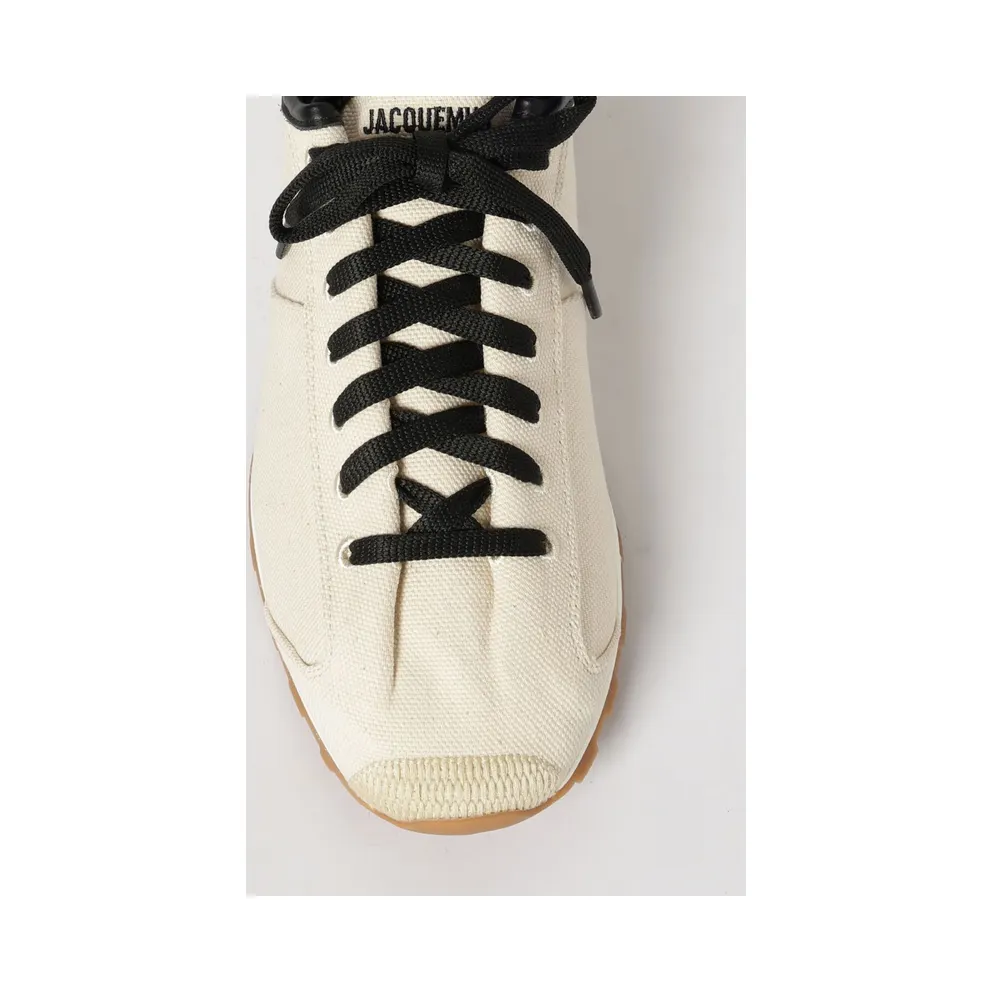 Jacquemus Les Tennis in Organic Cotton Canvas Beige (FOM00175AW00255130)
